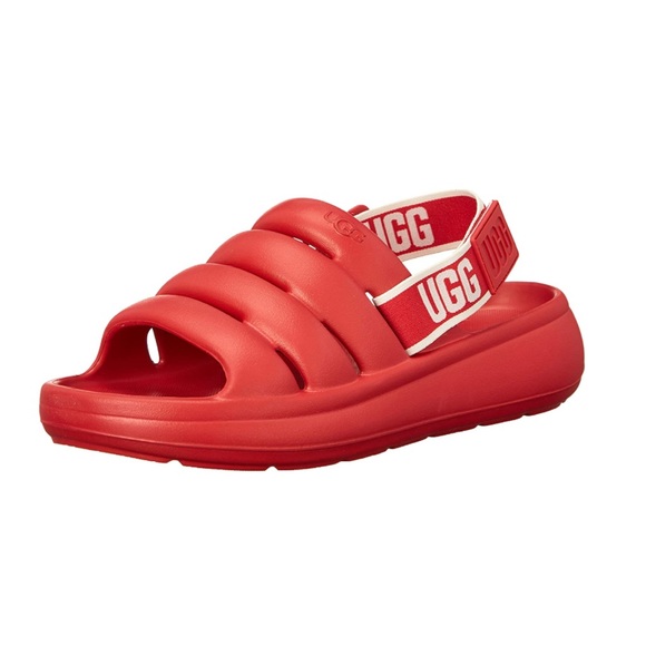 UGG Women's Samba Red - Picture 1 of 6